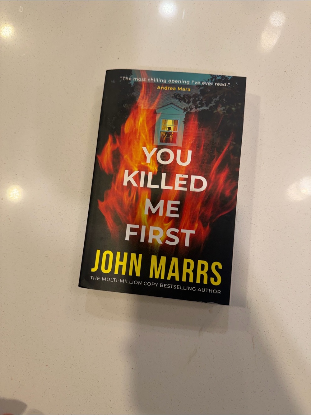 You Killed Me First by John Marrs - Black & Red Paperback